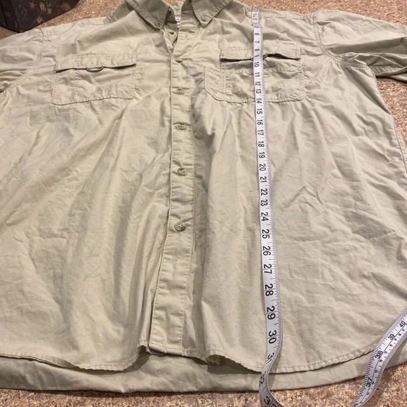 Columbia Men’s XL Button Down Button Up Short Sleeve Shirt - Picture 7 of 15